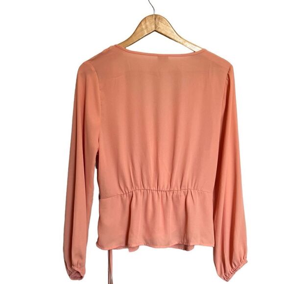 NWT Worthington Womens Blouse Peach Size PL - Picture 5 of 5